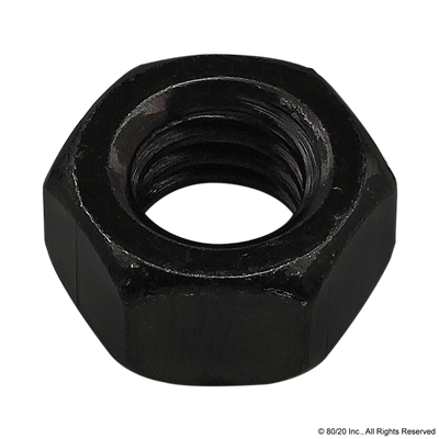 5/16-18 SAE HEX NUT [BLACK]