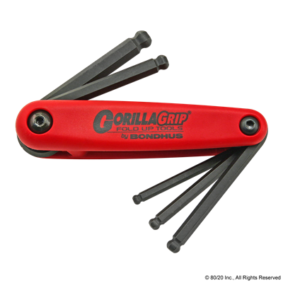 METRIC BALL END FOLD OUT COMBO TOOL