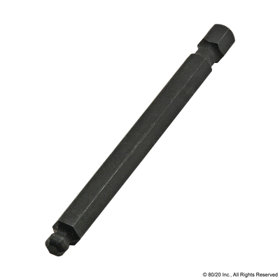 M6 HEX BALL END POWER BIT