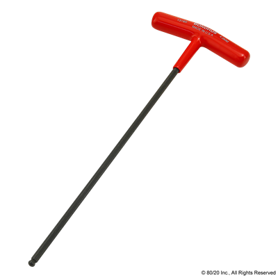 M4 BALL END 'T' HANDLE HEX WRENCH