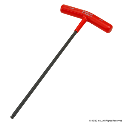 M5 BALL END 'T' HANDLE HEX WRENCH