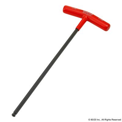 M6 BALL END 'T' HANDLE HEX WRENCH