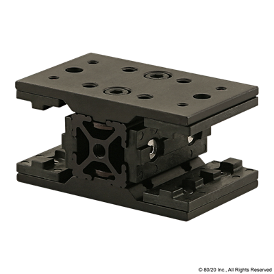 BLACK 10 S SHORT DOUBLE UNIBEARING ASSE