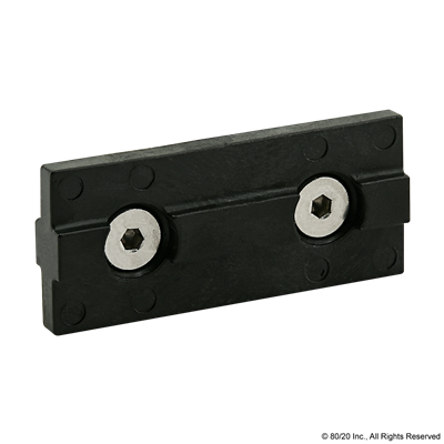 10 S DOUBLE KEYED BLACK BEARING PAD