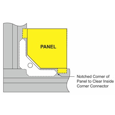 15S CORNER NOTCH (INSIDE CORNER CONNECT