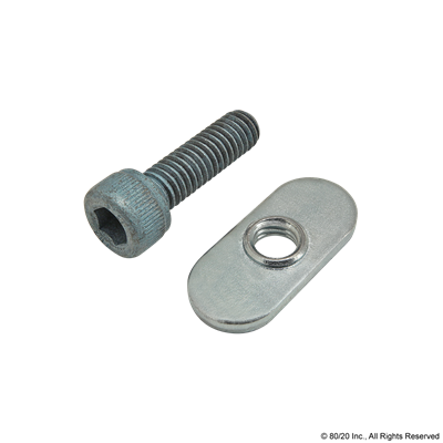 M6 X 20mm SHCS W/ ECONOMY T-NUT