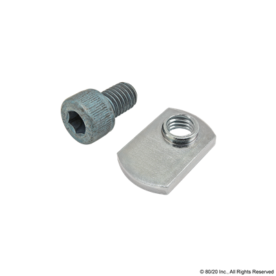 M8 X 12mm SHCS W/ ECONOMY T-NUT