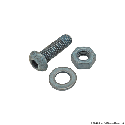 M6 X 20mm BHSCS W/ WASHER & HEX NUT