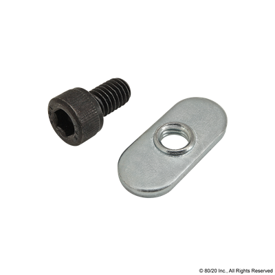 M6 X 10mm SHCS W/ ECONOMY T-NUT