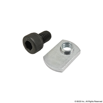 M8 X 12mm SHCS W/ ECONOMY T-NUT