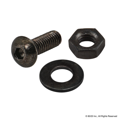 M4 X 12mm BHSCS W/ WASHER & HEX NUT