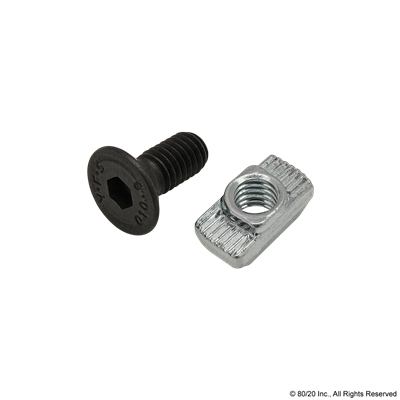 M6 X 14MM FHSCS W/ HAMMER NUT