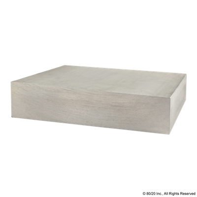 1.5  X 6  ALUMINUM BLOCK PROFILE-MILL F