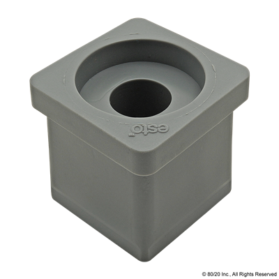 CASTER RECEPTACLE - GREY