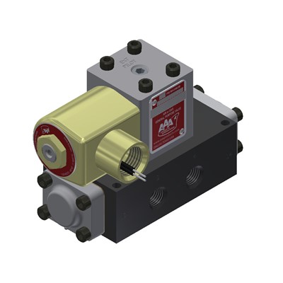 1/4 SINGLE SOLENOID 2 POSITION SPRING R