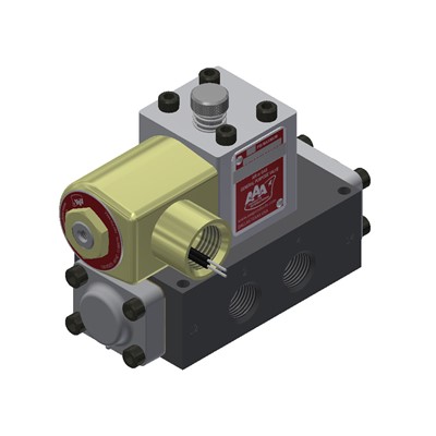 3/8 SINGLE SOLENOID 2 POSITION MANUAL O