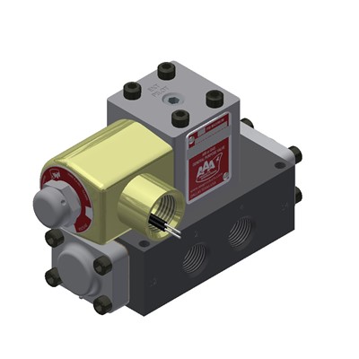 3/8 SINGLE SOLENOID 2 POSITION MANUAL O