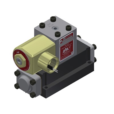 3/8 SINGLE SOLENOID SUBPLATE 2 POSITION