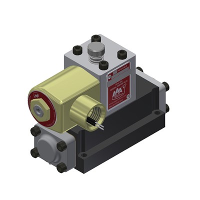 3/8 SINGLE SOLENOID SUBPLATE/2 POSITION