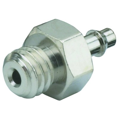  10-32 to 1/16 Sngl Barb Hose Fitting E