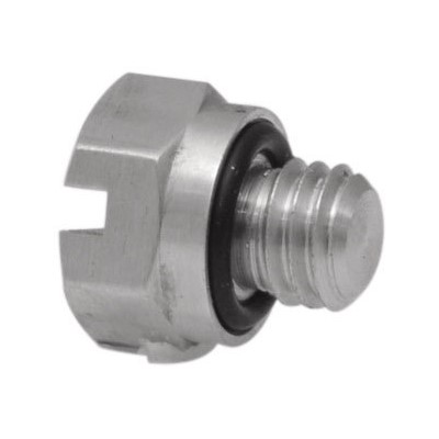  10-32 Male Captivated O-Ring Plug 5/16