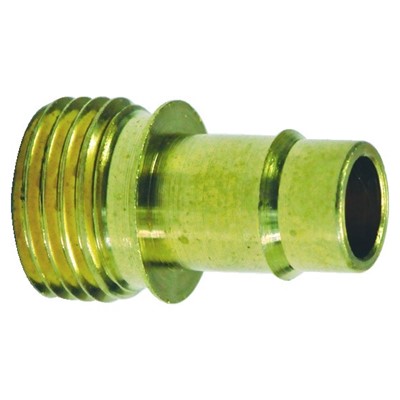 1/8 NPT to 1/4 ID Hose Fitting Less Hex