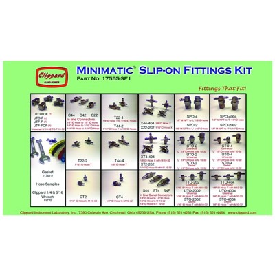 Minimatic Slip-On Fittings Kit