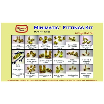 Minimatic® Hose Barb Fittings Kit