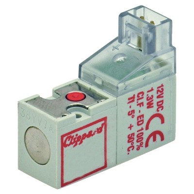 10 mm N-C 2-way Valve 90° 0.020  12 VDC