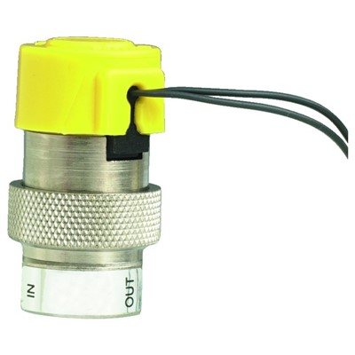 2-Way Elec. Valve N-C In-Line Mount Wir