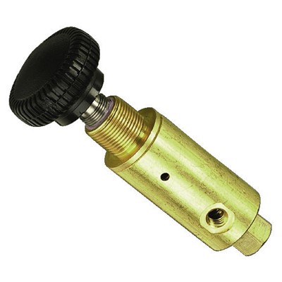 Pressure Regulator  10-32 Ports Plastic