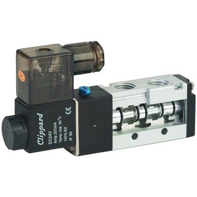 1/8  NPT 5 Port 4-Way Single Solenoid V