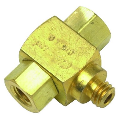 Shuttle Valve  10-32 Male Outlet  10-32