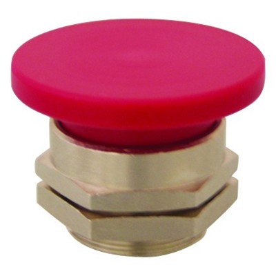 22 mm Mushroom Captivated Push Button R