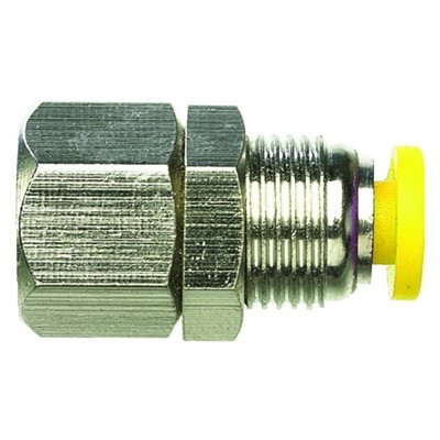 Push-Quick Bulkhead Connector 3/8 3/8 N