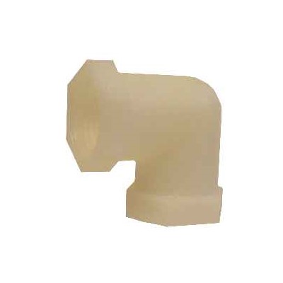 1/2 WHITE NYLON ELBOW