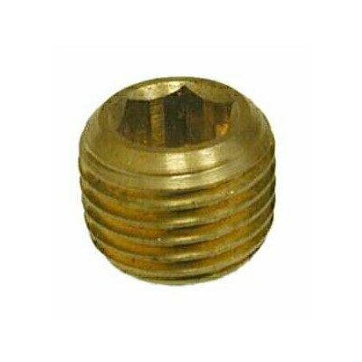 1/8 BSPT C/S HEX PLUG