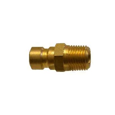 3/8 MALE PLUG-BRASS 1/4 MOLD