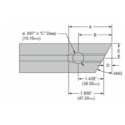 15 S MITER CONNECTOR MACHINING CUT/DRIL