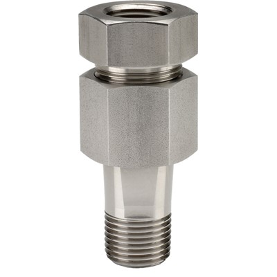 1/4 NPT M - F 316SS Swivel Adapter