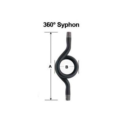 Pigtail Steam Syphon  Welded Steel  Sch