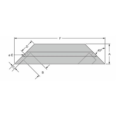 MITER CUT & COUNTERBORE 45-4590