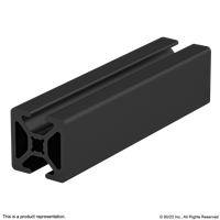 1.0  X 1.0  BI-SLOT OPPOSITE T-SLOTTED