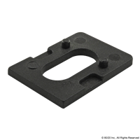 SPACER FOR UNIBLOCK  D = 2 MM  NYLON