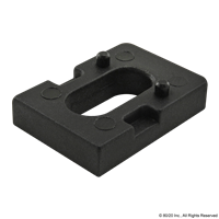 SPACER FOR UNIBLOCK  D = 5 MM NYLON