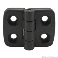 PLASTIC HINGE 20  STAINLESS STEEL BOLT