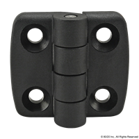 PLASTIC COMBINATION HINGE 25X25 WITH SL