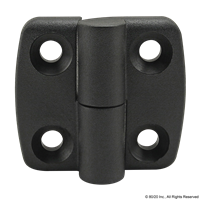 PLASTIC COMBINATION HINGE 25X25 LEFT  D