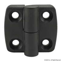 PLASTIC COMBINATION HINGE 25X25  WITH S