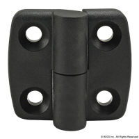 PLASTIC COMBINATION HINGE 25X25 RIGHT